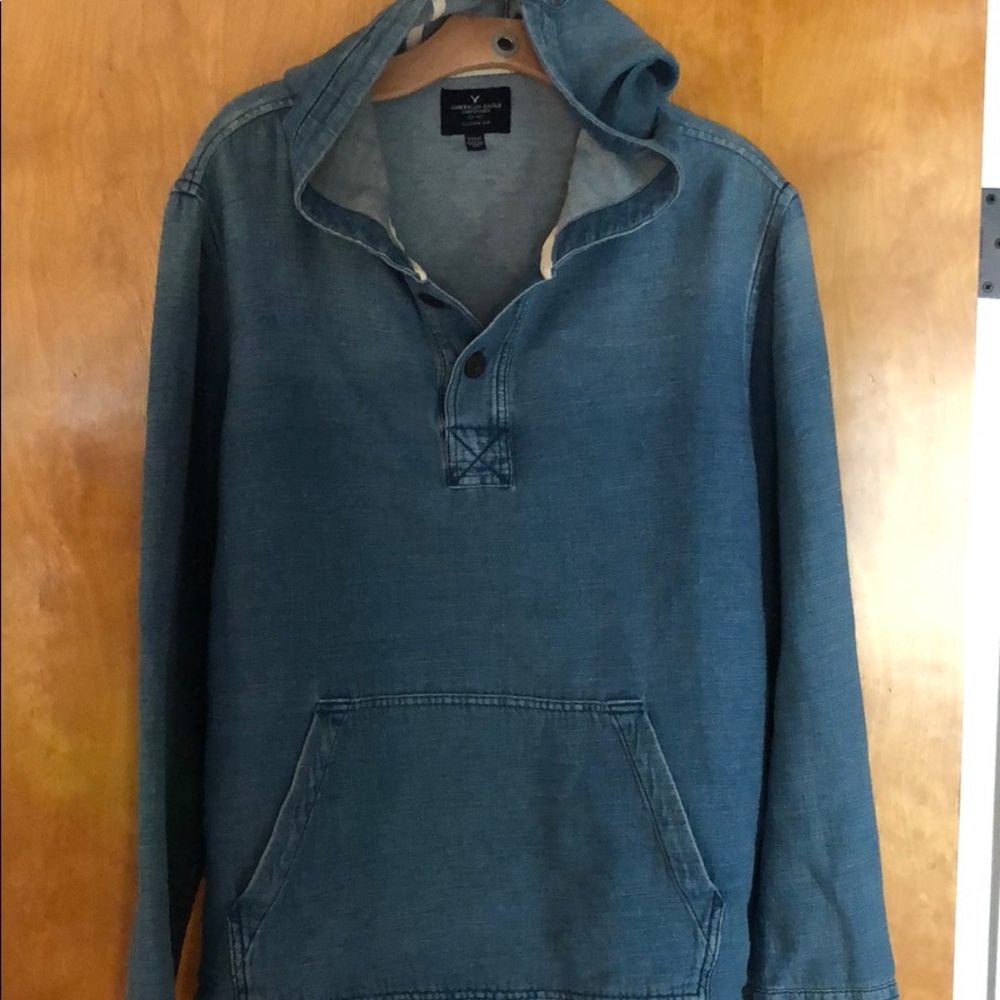 American Eagle Outfitters chambray pullover